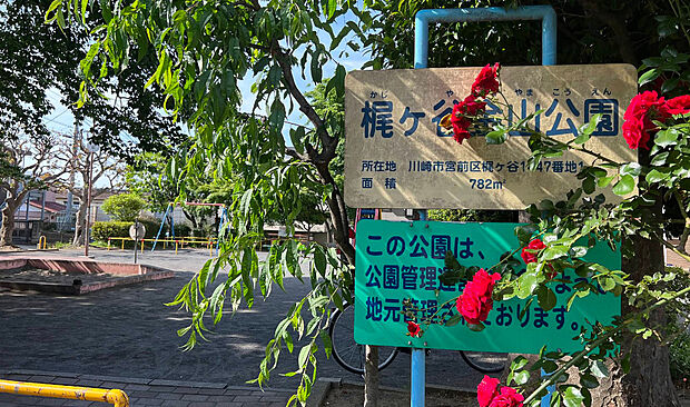 梶ヶ谷金山公園（約110m）