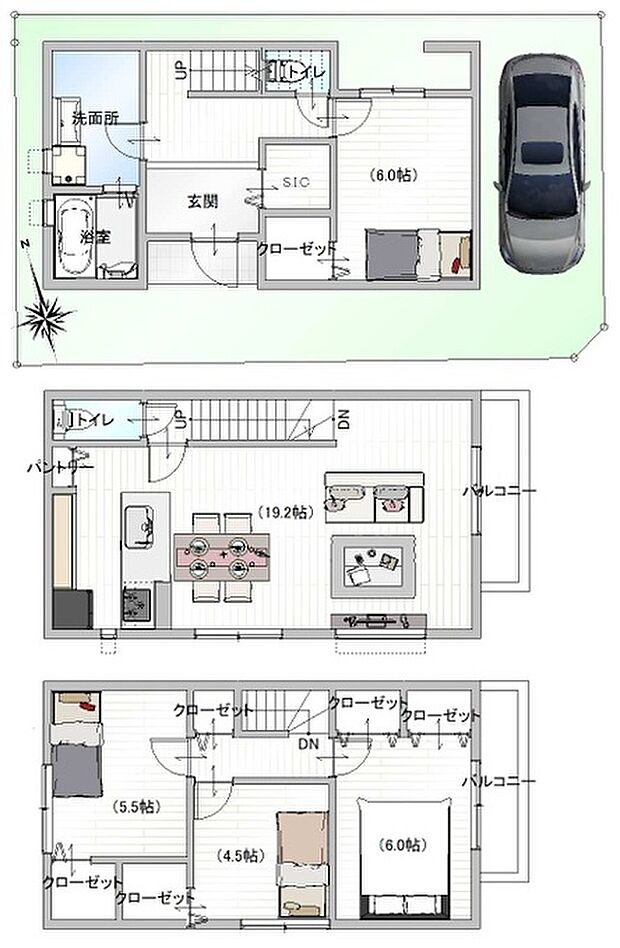 土地建物セット価格4280万円