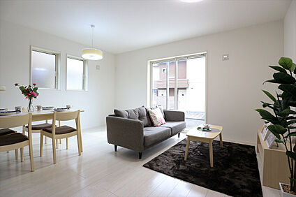 施工例(リビング)