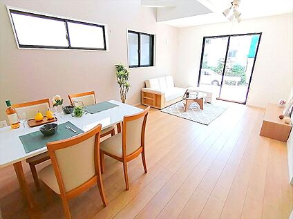 施工例(リビング)