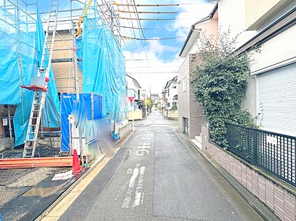 前面道路含む現地写真