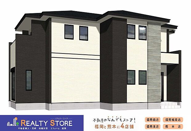 【外観パース図】〈2号棟〉☆完成予想図☆