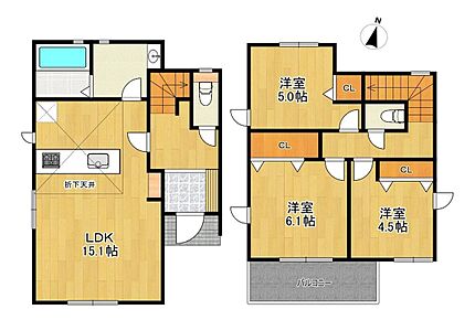 ※図面と異なる場合は、現況を優先します。 