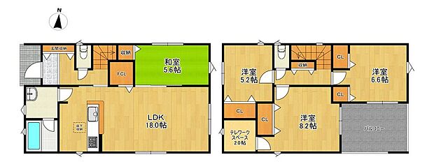 【4LDK】-