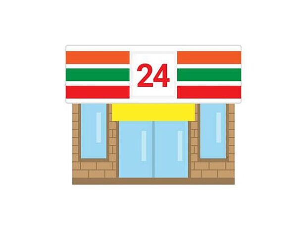 セブンイレブン春日一の谷店(約500m)