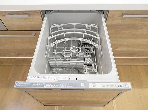 【その他設備】【食器洗浄乾燥機】時短家事の強い味方♪冬の手荒れからも守ってくれます♪