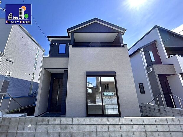 ☆1号棟・完成予想図☆ブラック×グレー♪