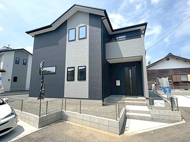 【外観】☆3号棟・外観☆ブラック×グレー♪