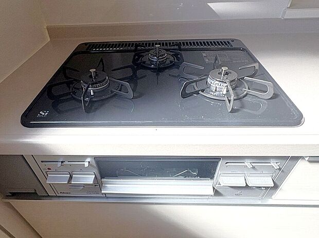 【その他設備】☆コンロ☆お料理が捗る3口コンロ♪