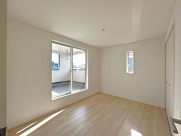 【室内】☆6帖洋室☆バルコニーに面した明るいお部屋♪