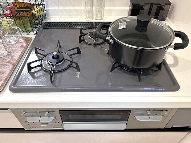 【その他設備】☆コンロ☆お料理が捗る3口コンロ♪