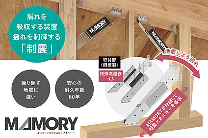 住友ゴム製制震ダンパー「MAMORY」