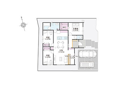 ・土地価格　：1580万円（175.42m2）
・建物プラン：2000万円（85.00m2） 