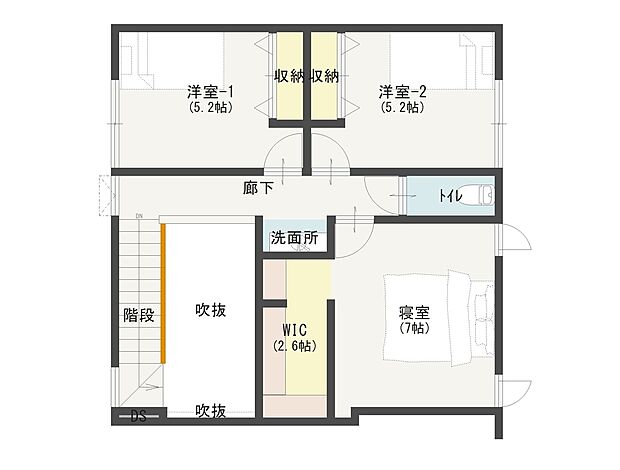3号地参考プラン 2階