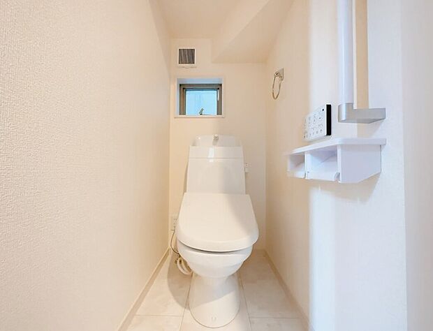 ウォシュレット付きトイレです。
（同社施工事例）
