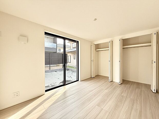 ■ご家族で収納を分けると荷物がスッキリ片付きます  