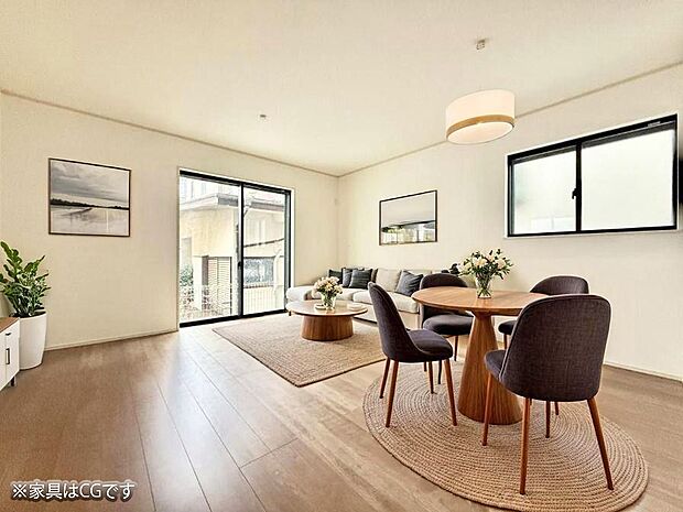 ■心落ち着く場所、ゆったり過ごせるリビング