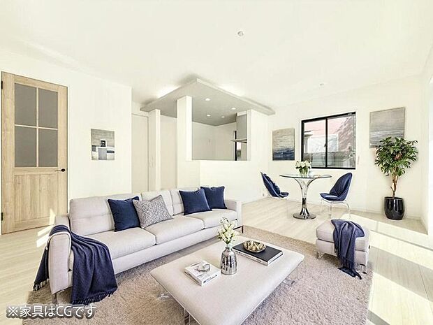 ■くつろぎと笑顔が集まる、心温まるリビング