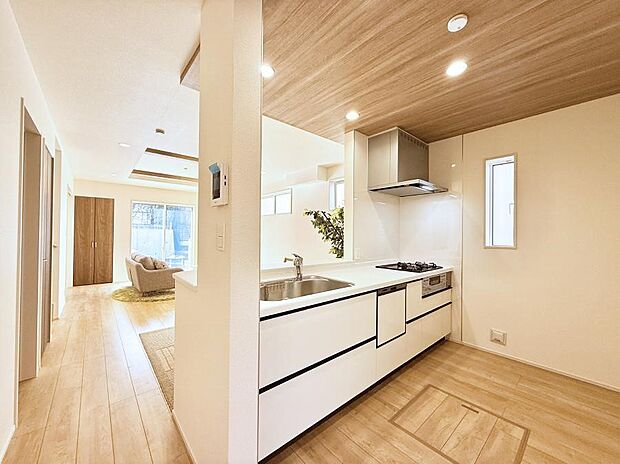 ■会話が深まる対面キッチン!家族との会話がはずみます!