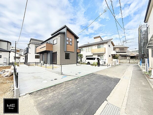 【前面道路含む現地写真】■新しい住まい、街の新しい風景