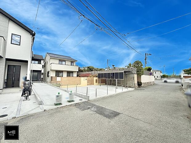 【前面道路含む現地写真】■新しい住まい、街の新しい風景