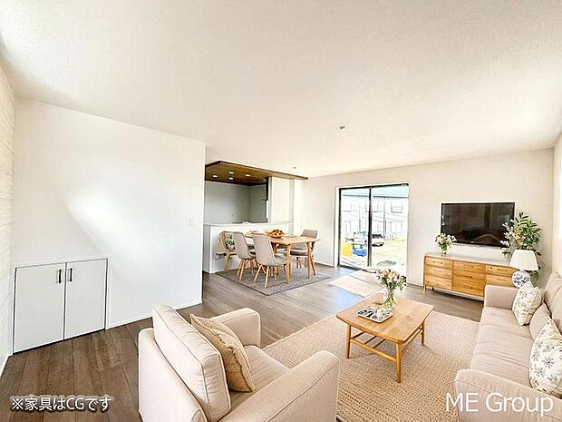 【リビングダイニング】■居心地のいい、理想のリビング