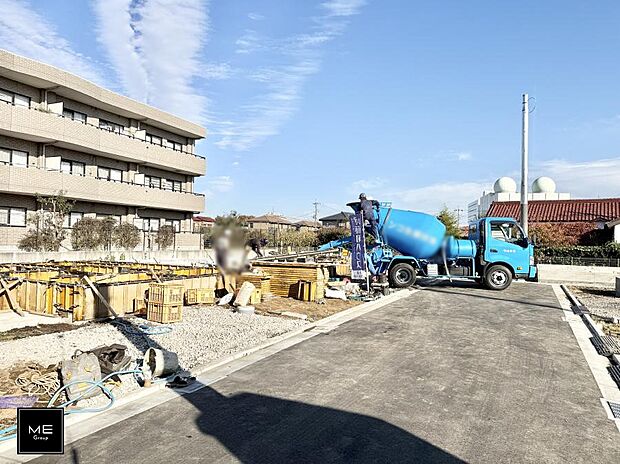 【前面道路含む現地写真】■家族とのお出かけが楽しくなる環境です