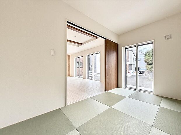 【リビング以外の居室】■ＬＤＫと続き間の和室は使い勝手良好です