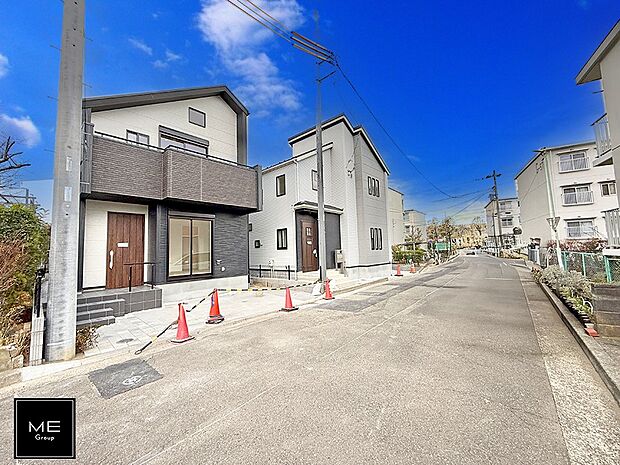【前面道路含む現地写真】■新しい時代の息吹を感じる、心地よい環境