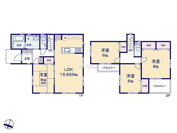 【4LDK】2号棟