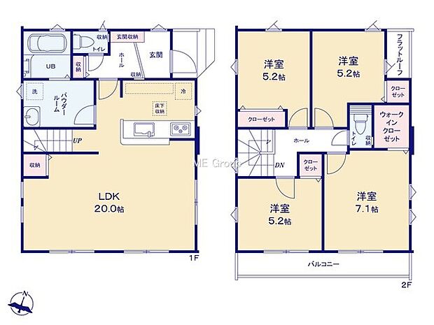 【4LDK】6号棟
