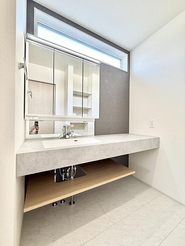 【洗面台・洗面所】お洒落で清潔感のある洗面所です!