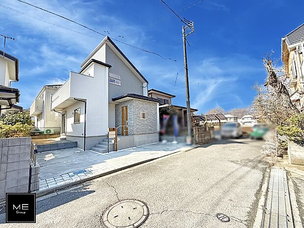 【前面道路含む現地写真】■新しい住まい、街の新しい風景