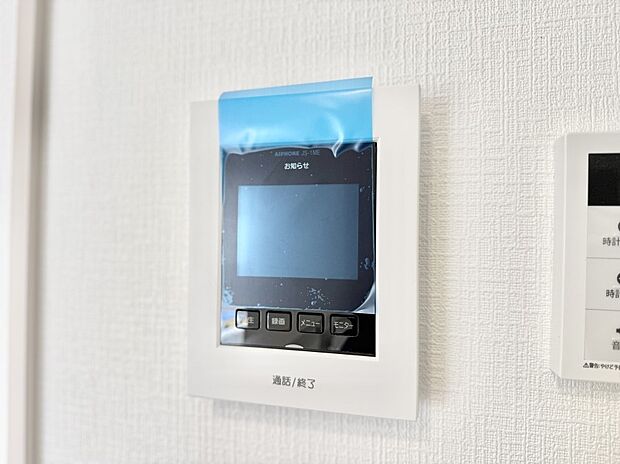 【TVモニター付インターフォン】■訪問者を確認できて安心感が増します