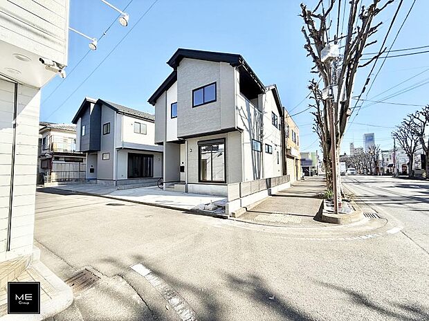 【前面道路含む現地写真】■新しい住まい、街の新しい風景