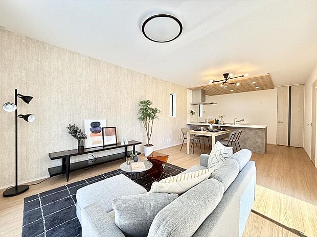 【リビングダイニング】■居心地のいい、理想のリビング