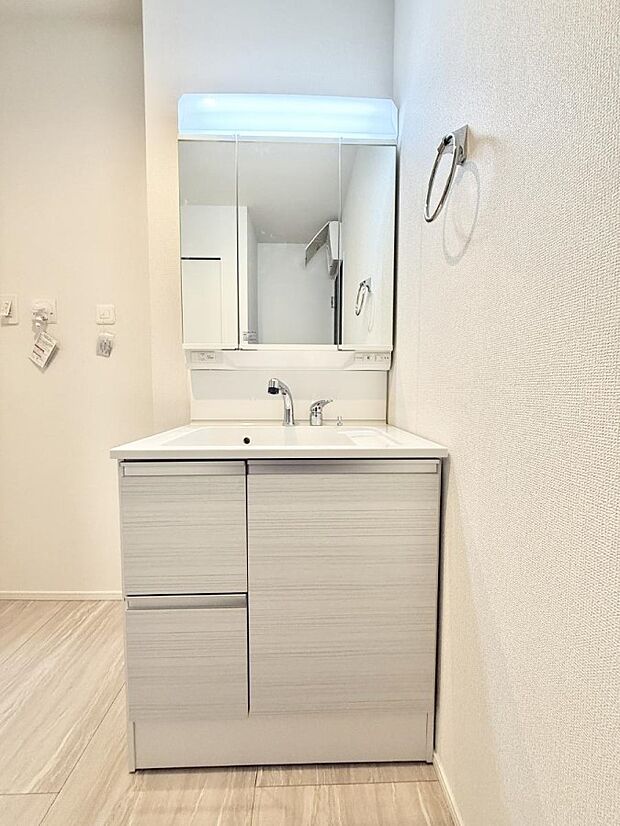 【洗面台・洗面所】お洒落で清潔感のある洗面所です!