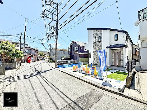 【前面道路含む現地写真】■新しい住まい、街の新しい風景
