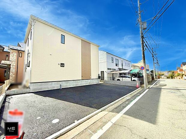 【前面道路含む現地写真】■新しい住まい、街の新しい風景