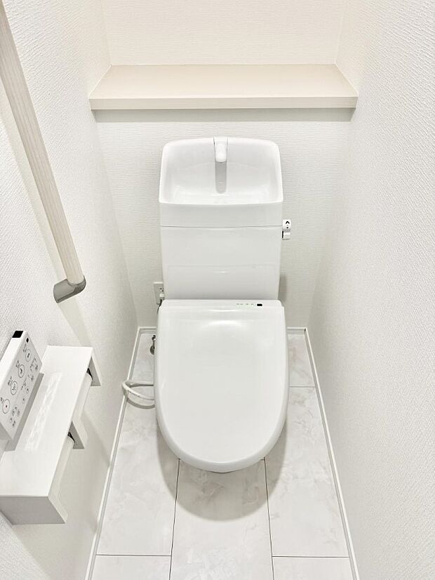 【トイレ】C号棟 ■毎日使う場所だからこそ、清潔感溢れる空間