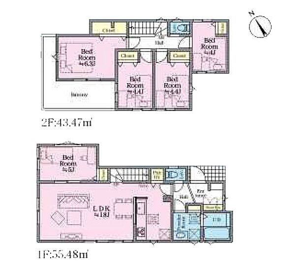 【5LDK】2号棟