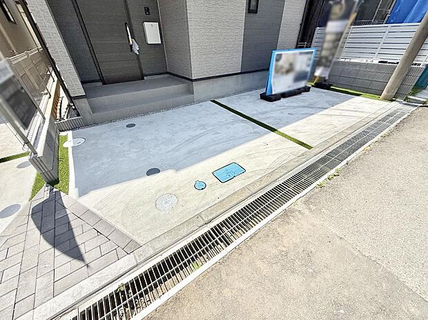 【駐車場】A号棟 ■自宅にある駐車スペースなので安心ですね