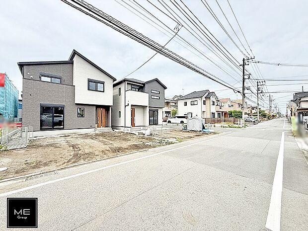 【前面道路含む現地写真】■新しい時代の息吹を感じる、心地よい環境
