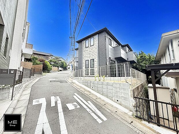 【前面道路含む現地写真】■新しい時代の息吹を感じる、心地よい環境