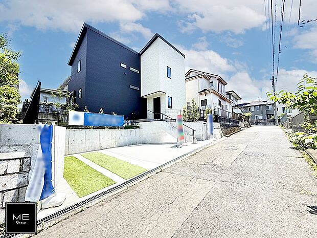 【前面道路含む現地写真】■新しい住まい、街の新しい風景