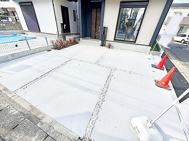 【駐車場】1号棟  ■自宅にカースペースがあると助かります