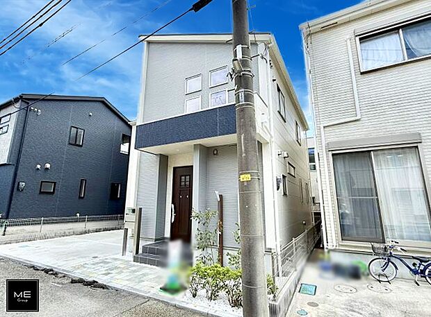 【現地外観写真】1号棟  ■家族みんなが笑顔で過ごせる、安心感のある住まい