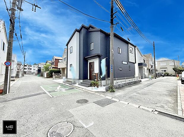 【前面道路含む現地写真】■新しい住まい、街の新しい風景