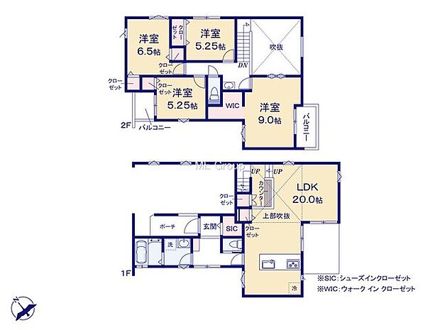 【4LDK】1号棟