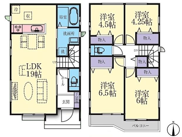 【4LDK】B号棟  